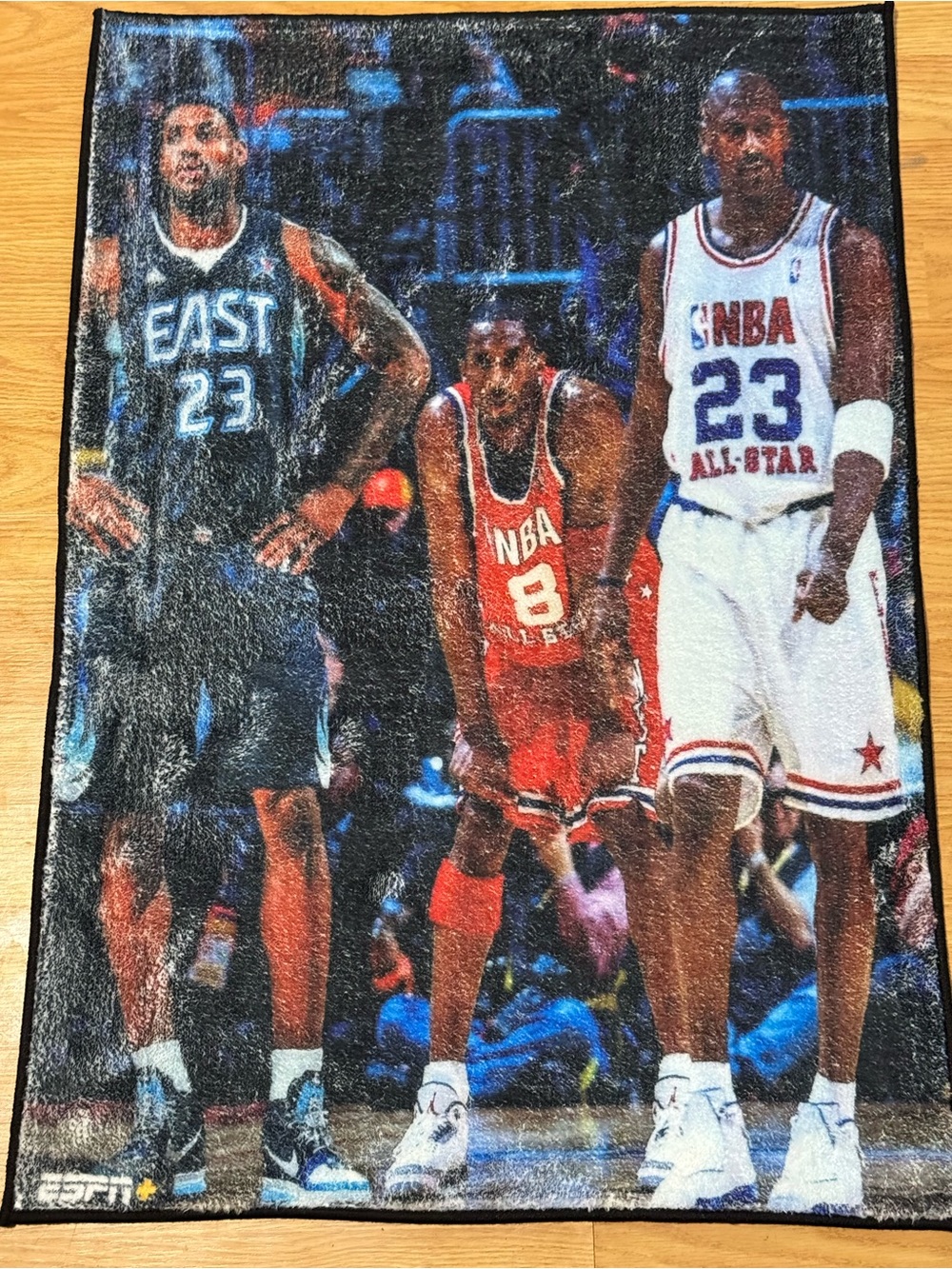 3 Headed Goat Rug